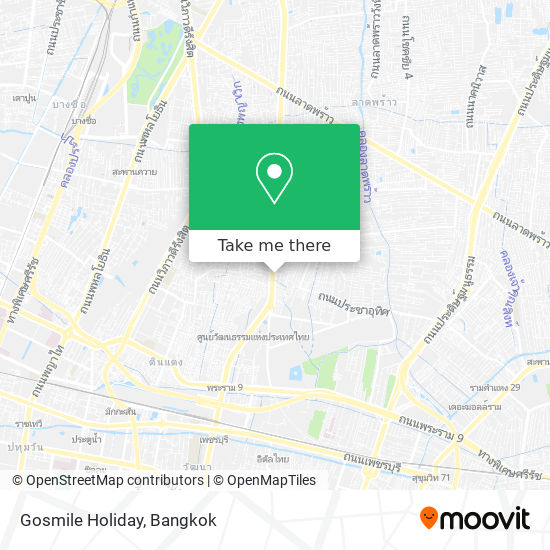 Gosmile Holiday map