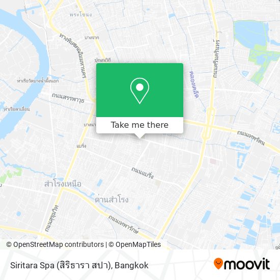 Siritara Spa (สิริธารา สปา) map