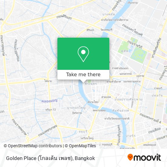 Golden Place (โกลเด้น เพลซ) map