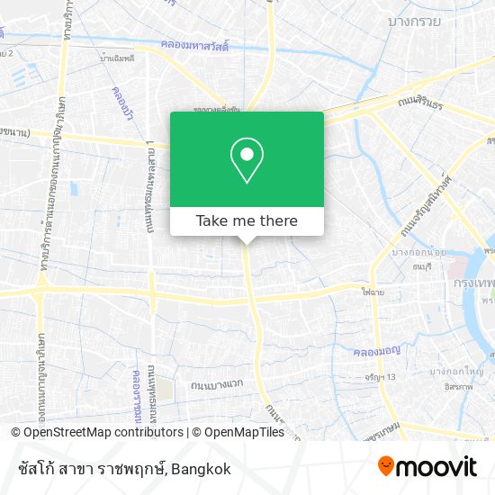 ซัสโก้ สาขา ราชพฤกษ์ map