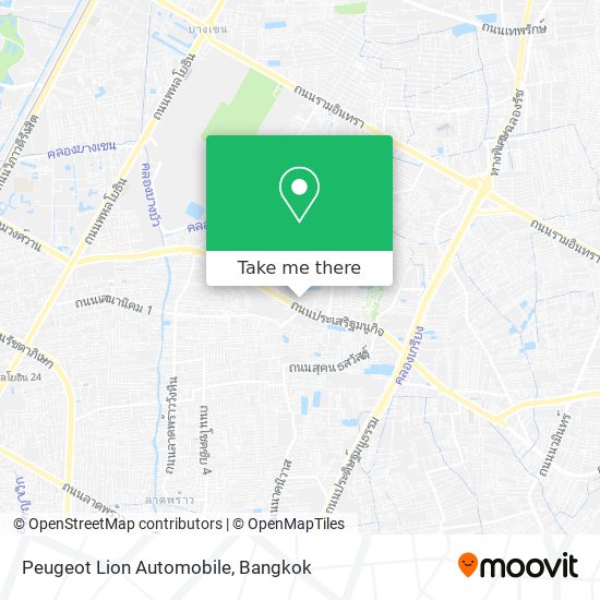 Peugeot Lion Automobile map