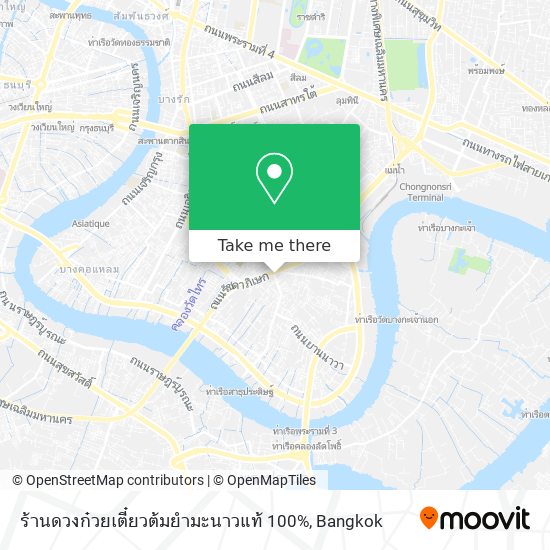 ร้านดวงก๋วยเตี๋ยวต้มยำมะนาวแท้ 100% map