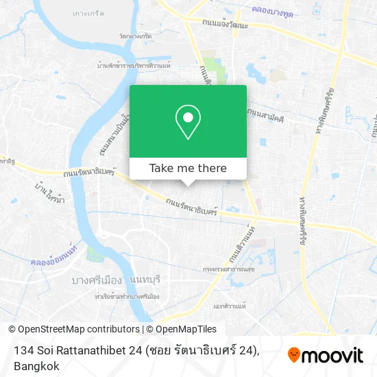 134 Soi Rattanathibet 24 (ซอย รัตนาธิเบศร์ 24) map