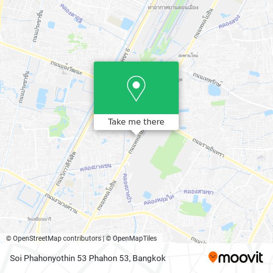 Soi Phahonyothin 53 Phahon 53 map