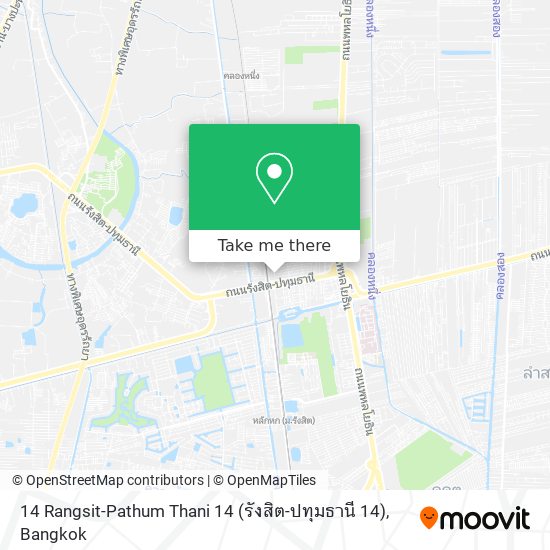 14 Rangsit-Pathum Thani 14 (รังสิต-ปทุมธานี 14) map