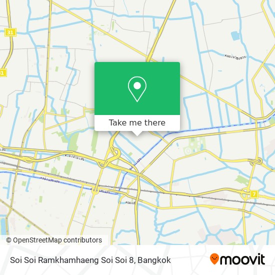 Soi Soi Ramkhamhaeng Soi Soi 8 map