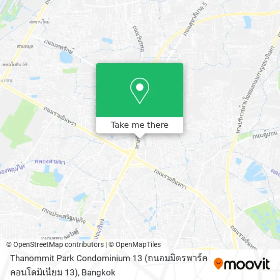 Thanommit Park Condominium 13 (ถนอมมิตรพาร์ค คอนโดมิเนียม 13) map