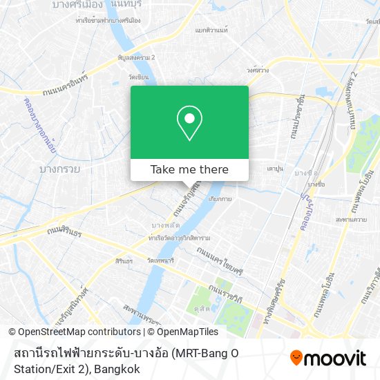 สถานีรถไฟฟ้ายกระดับ-บางอ้อ (MRT-Bang O Station / Exit 2) map