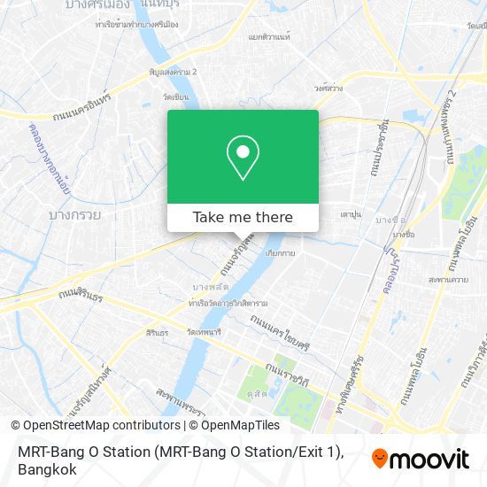 MRT-Bang O Station (MRT-Bang O Station / Exit 1) map