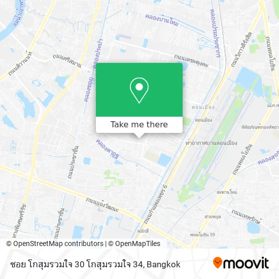 ซอย โกสุมรวมใจ 30 โกสุมรวมใจ 34 map