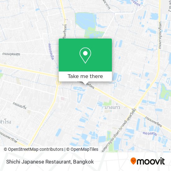 Shichi Japanese Restaurant map