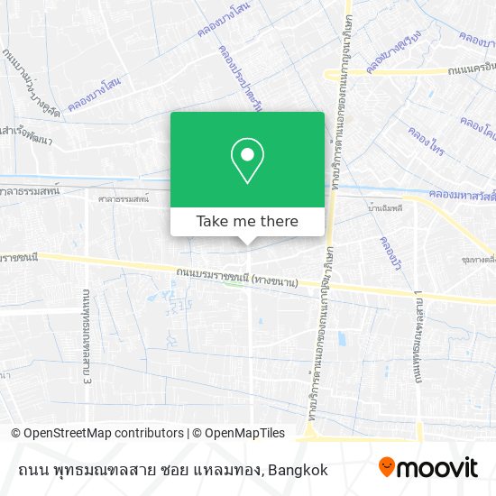 ถนน พุทธมณฑลสาย ซอย แหลมทอง map