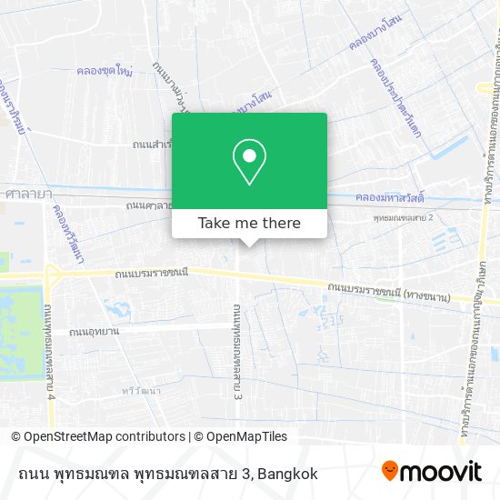 ถนน พุทธมณฑล พุทธมณฑลสาย 3 map