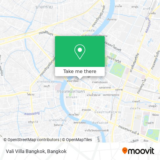 Vali Villa Bangkok map
