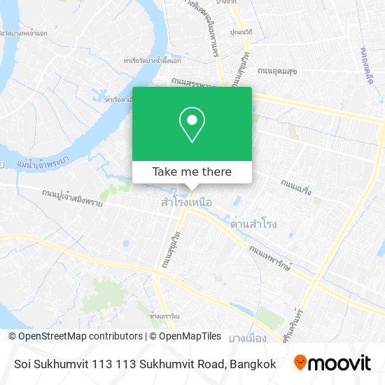 Soi Sukhumvit 113 113 Sukhumvit Road map
