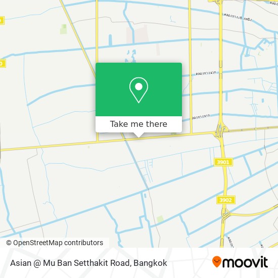 Asian @ Mu Ban Setthakit Road map