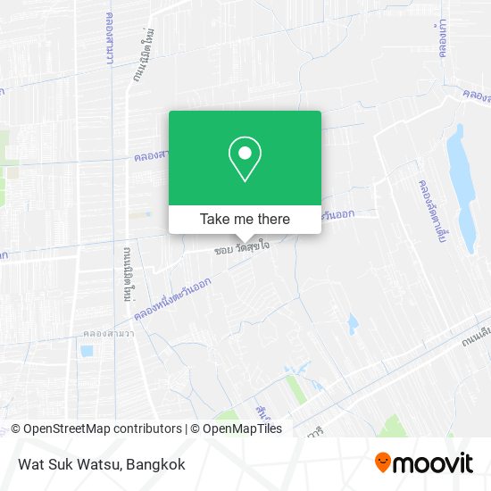 Wat Suk Watsu map