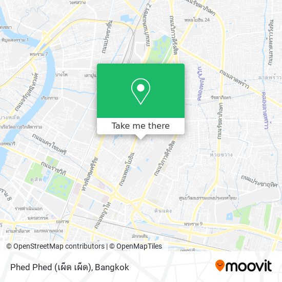 Phed Phed (เผ็ด เผ็ด) map