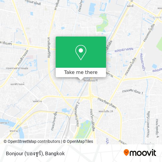 Bonjour (บองชูร์) map