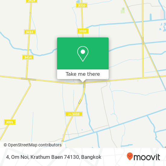 4, Om Noi, Krathum Baen 74130 map