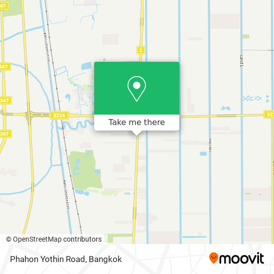 Phahon Yothin Road map