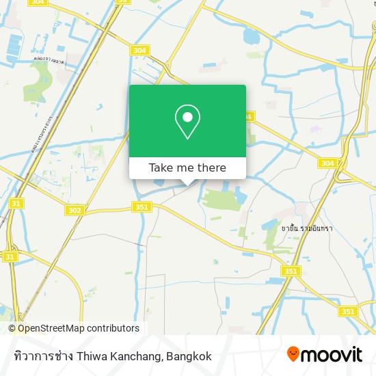 ทิวาการช่าง Thiwa Kanchang map