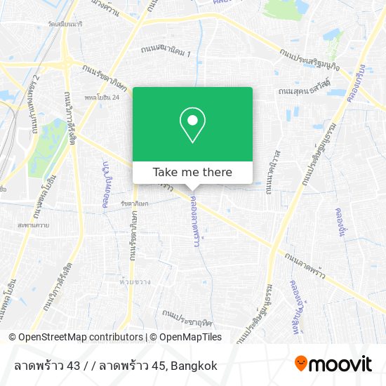 ลาดพร้าว 43 / / ลาดพร้าว 45 map