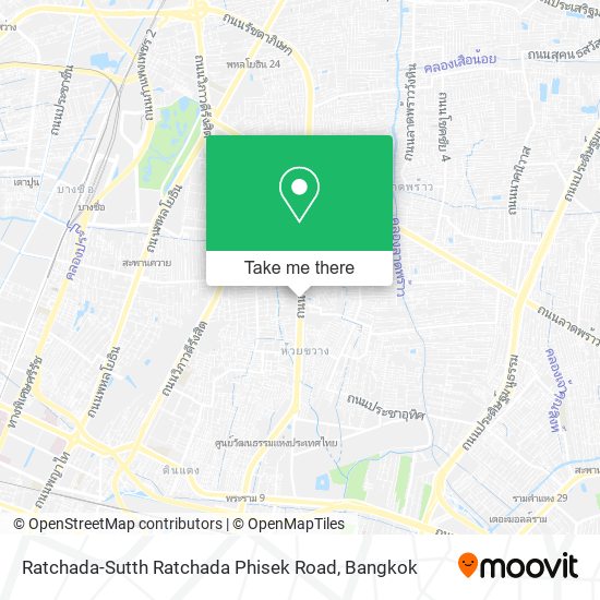 Ratchada-Sutth Ratchada Phisek Road map