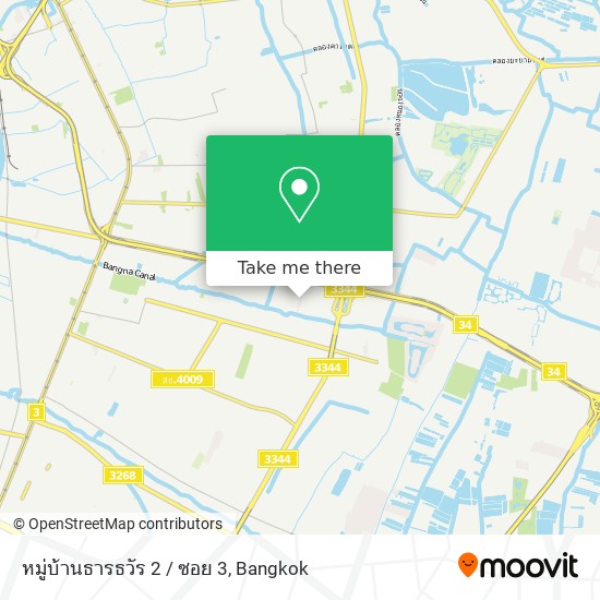 หมู่บ้านธารธวัร 2 / ซอย 3 map