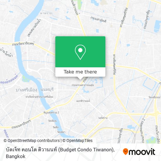 บัดเจ็ท คอนโด ติวานนท์ (Budget Condo Tiwanon) map