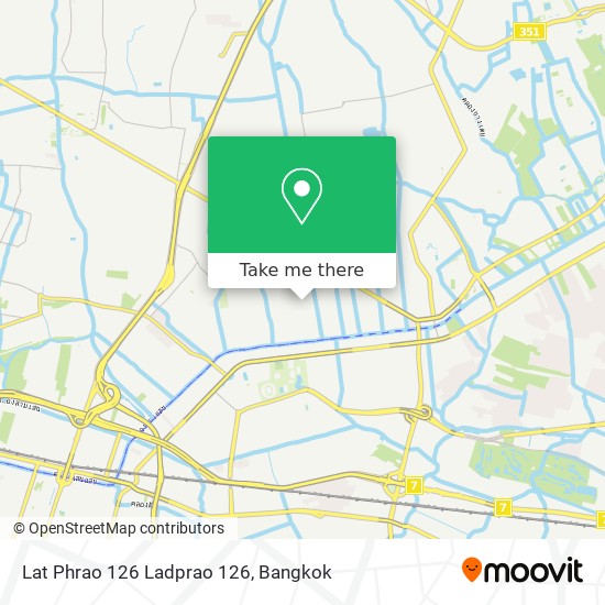 Lat Phrao 126 Ladprao 126 map