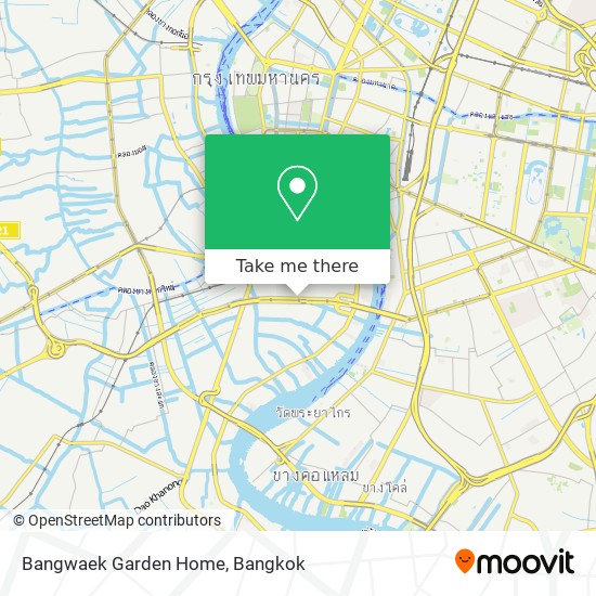 Bangwaek Garden Home map