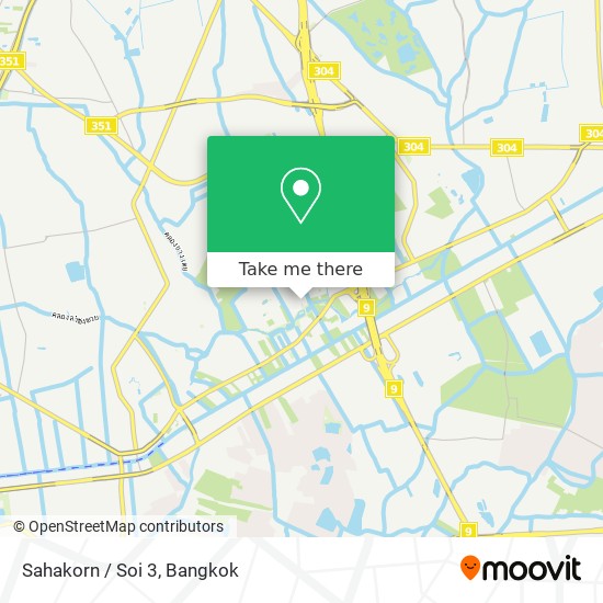 Sahakorn / Soi 3 map