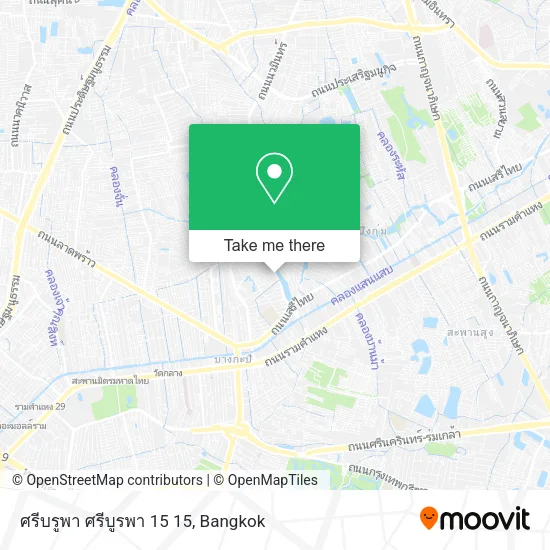 ศรีบรูพา ศรีบูรพา 15 15 map