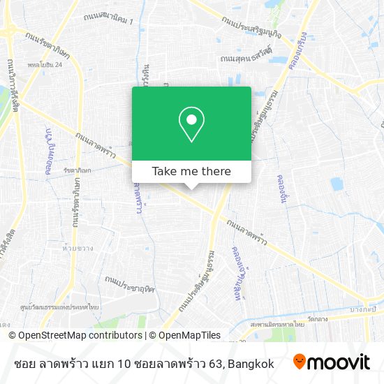 ซอย ลาดพร้าว แยก 10 ซอยลาดพร้าว 63 map