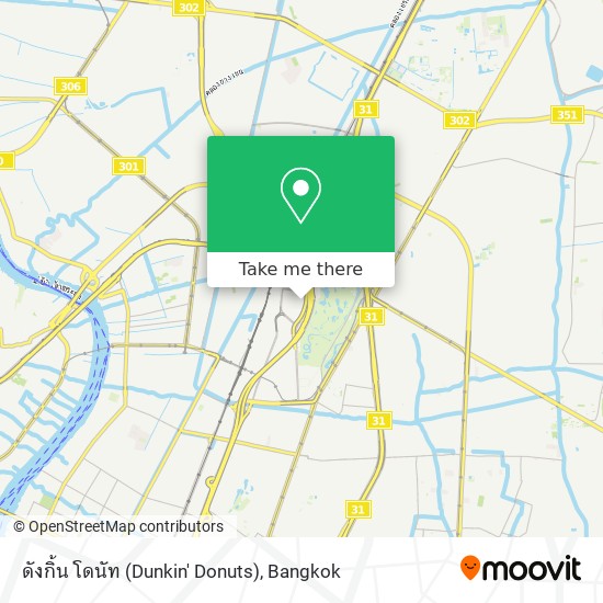 ดังกิ้น โดนัท (Dunkin' Donuts) map