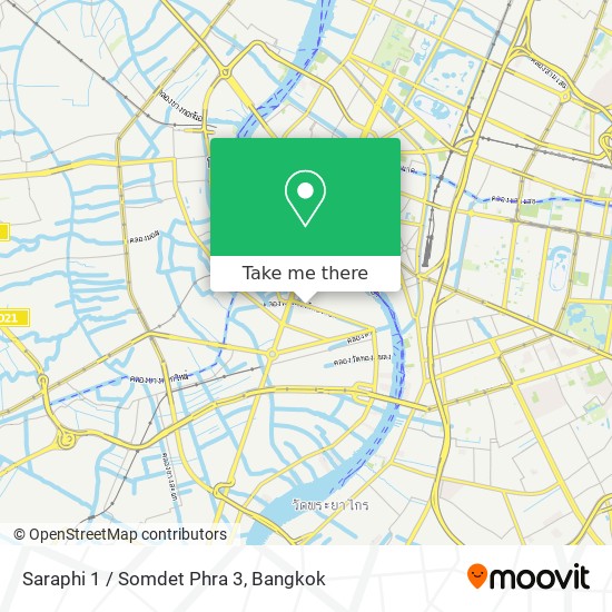 Saraphi 1 / Somdet Phra 3 map