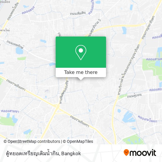 ตู้หยอดเหรียญเติมน้ำกิน map