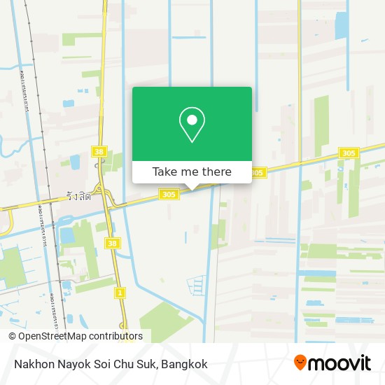 Nakhon Nayok Soi Chu Suk map