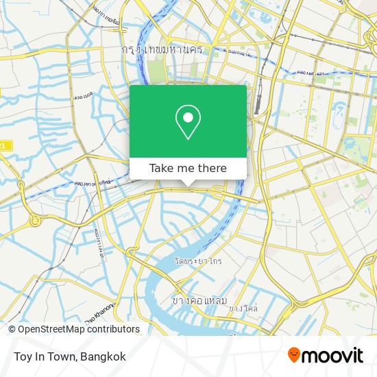 Toy In Town map