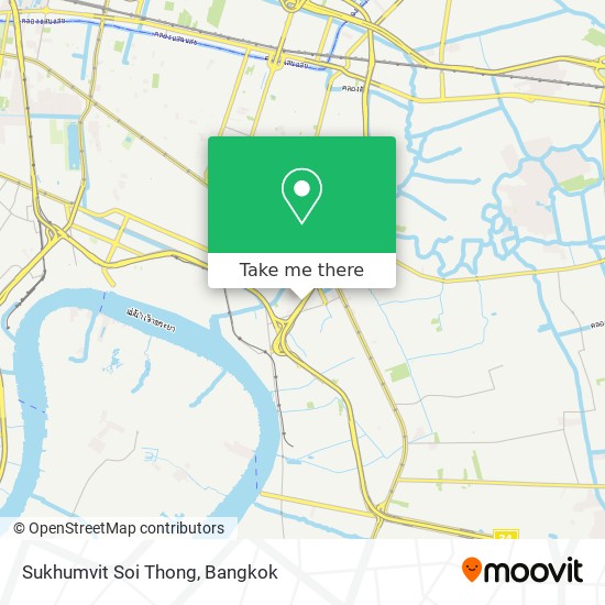 Sukhumvit Soi Thong map