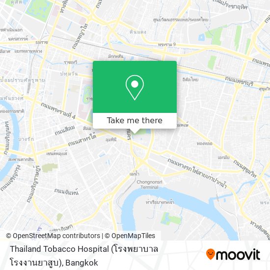 Thailand Tobacco Hospital (โรงพยาบาลโรงงานยาสูบ) map