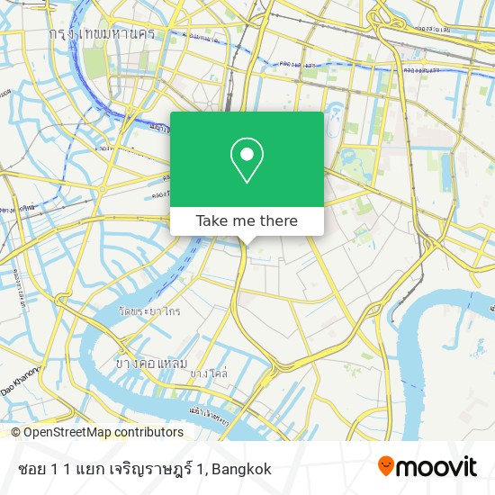 ซอย 1 1 แยก เจริญราษฎร์ 1 map