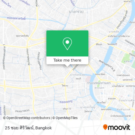 25 ซอย ศิริวัฒน์ map