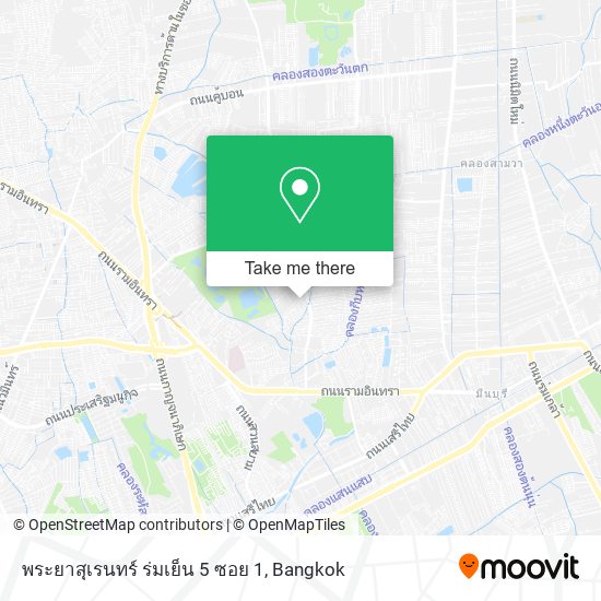พระยาสุเรนทร์ ร่มเย็น 5 ซอย 1 map