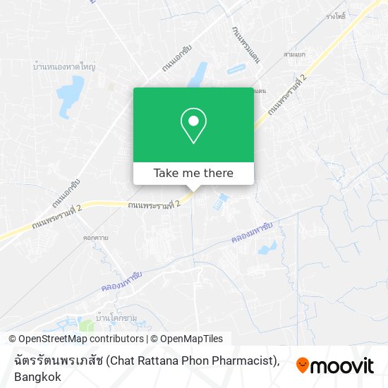 ฉัตรรัตนพรเภสัช (Chat Rattana Phon Pharmacist) map