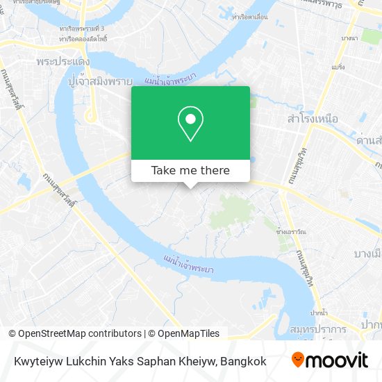 Kwyteiyw Lukchin Yaks Saphan Kheiyw map