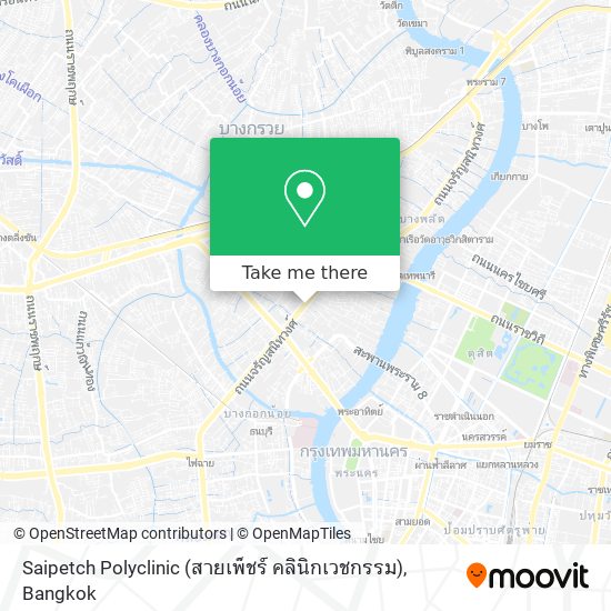 Saipetch Polyclinic (สายเพ็ชร์ คลินิกเวชกรรม) map