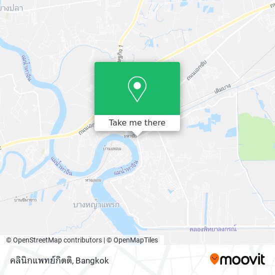 คลินิกแพทย์กิตติ map