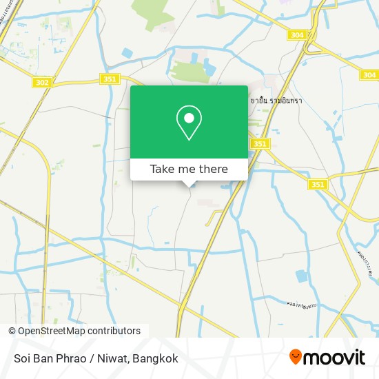 Soi Ban Phrao / Niwat map